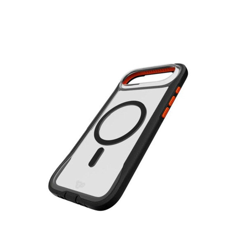 iPhone Air Tech21 EVO Pro Deksel med Stropp - MagSafe Kompatibel - Gjennomsiktig / Svart
