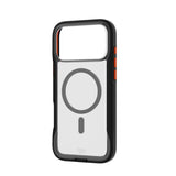 iPhone 17 Pro Max Tech21 EVO Pro Deksel med Stropp - MagSafe Kompatibel - Gjennomsiktig / Svart