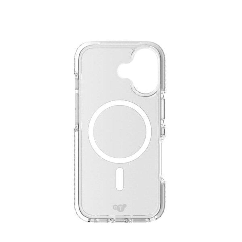 iPhone 17 Tech21 EVO Crystal Deksel - MagSafe Kompatibel - Gjennomsiktig / Sølv