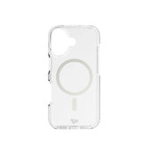 iPhone 17 Tech21 EVO Crystal Deksel - MagSafe Kompatibel - Gjennomsiktig / Sølv
