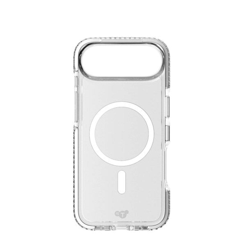 iPhone Air Tech21 EVO Crystal Deksel - MagSafe Kompatibel - Gjennomsiktig / Sølv