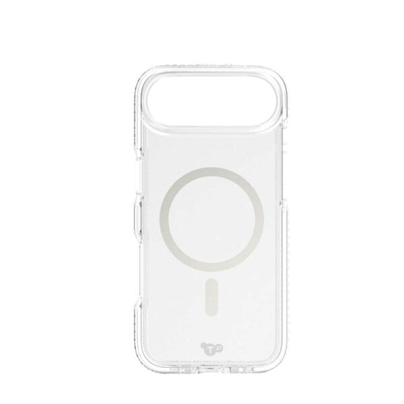 iPhone Air Tech21 EVO Crystal Deksel - MagSafe Kompatibel - Gjennomsiktig / Sølv