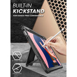 iPad 11" (2025) / iPad 10.9" (2024/2022) Håndverker Deksel - Supcase Unicorn Beetle Pro Deksel med Skjermfilm - Svart