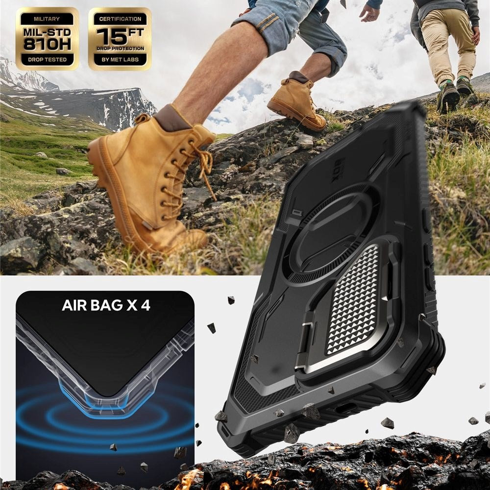 Supcase IBLSN Armorbox Samsung Galaxy S25+ (Plus) Deksel - MagSafe Kompatibel - Svart