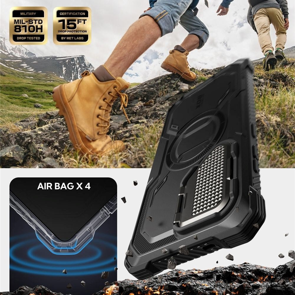Supcase IBLSN Armorbox Samsung Galaxy S25 Ultra Deksel - MagSafe Kompatibel - Svart