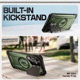Supcase Unicorn Beetle XT Mag Samsung Galaxy S25 Ultra Deksel - MagSafe Kompatibel - Grønn