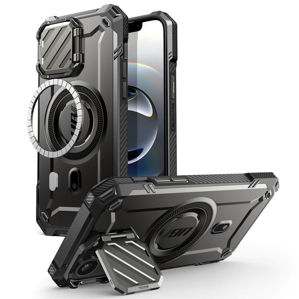 Supcase Unicorn Beetle XT Mag iPhone 17e / 16e Deksel - MagSafe Kompatibel - Svart
