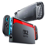 Nintendo Switch 2 SUPCASE Plast Deksel – Gjennomsiktig