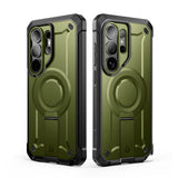Samsung Galaxy S26 Ultra SUPCASE Unicorn Beetle Pro Mag Deksel m. 2x Front Ramme - MagSafe Kompatibel - Grønn