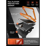Samsung Galaxy S26 Ultra SUPCASE Unicorn Beetle Pro Mag Deksel m. 2x Front Ramme - MagSafe Kompatibel - Oransje