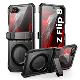 Samsung Galaxy Z Flip8 Supcase UB Grip Mag Deksel - MagSafe Kompatibel - Svart
