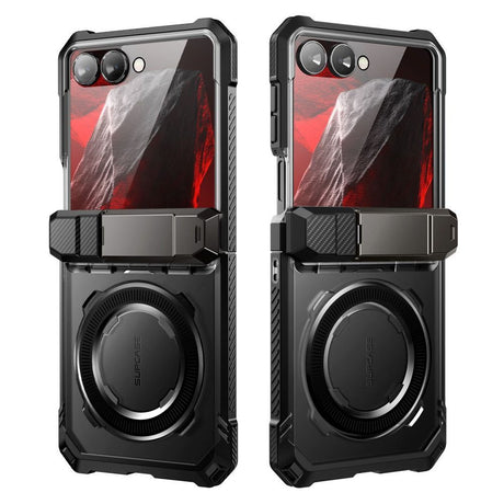 Samsung Galaxy Z Flip8 Supcase UB Grip Mag Deksel - MagSafe Kompatibel - Svart