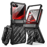 Samsung Galaxy Z Flip8 Supcase Unicorn Beetle Pro Deksel m. Kickstand - Svart
