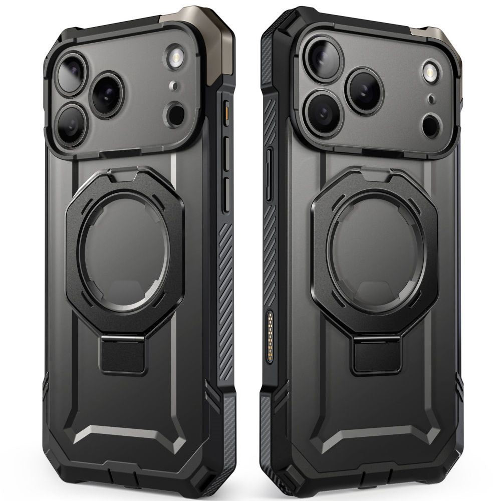iPhone 18 Pro / 17 Pro Supcase UB Grip Mag Deksel - MagSafe Kompatibel - Svart
