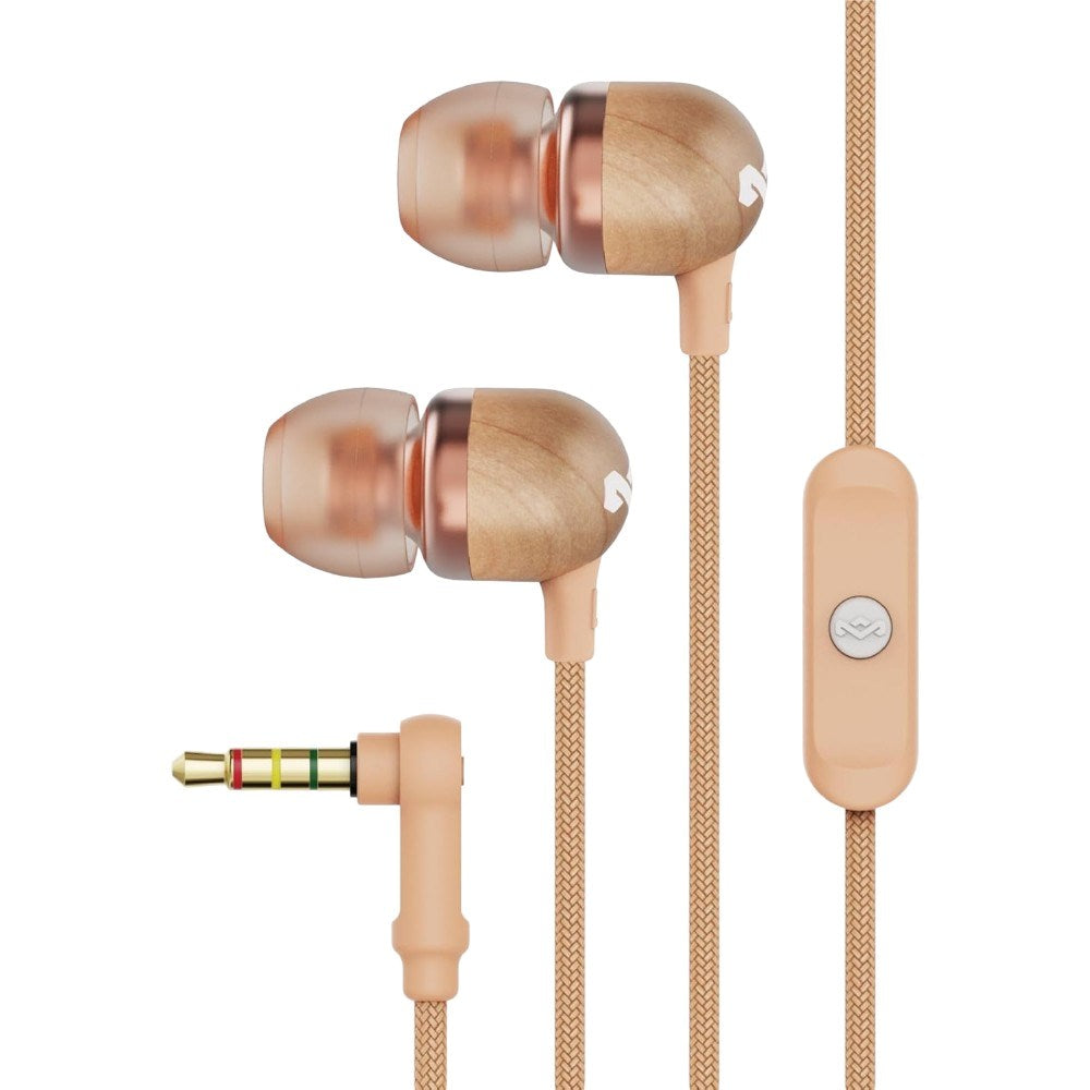 House of Marley Smile Jamaica Jackplugg In-Ear Hodetelefoner - Kobber
