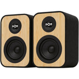 House of Marley Uplift Bookshelf Bluetooth Høyttaler - Svart / Lys Bambus