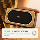 House of Marley Roots Solar Bluetooth Høyttaler - Svart / Lys Bambus
