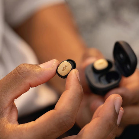 House of Marley Smile Jamaica Mini True Wireless In-Ear Hodetelefoner - Svart