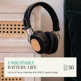 House of Marley Positive Vibration Riddim On-Ear Headset - Svart