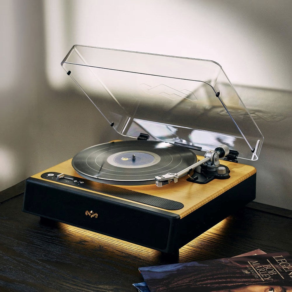 House of Marley Soul Rebel Platespiller - Svart / Lys Bambus