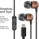 House of Marley Smile Jamaica USB-C In-Ear Hodetelefoner - Svart