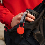 Chipolo POP Bluetooth GPS Tracker - Kompatibel med Apple Find My & Google's Find My Device - Rød