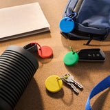 Chipolo POP Bluetooth GPS Tracker - Kompatibel med Apple Find My & Google's Find My Device - 4 Stk. - Grønn / Gul / Rød / Blå
