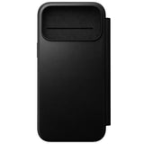 iPhone 18 Pro Nomad Modern Leather Folio Case - MagSafe Kompatibel - Black