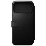 iPhone 18 Pro Nomad Modern Leather Folio Case - MagSafe Kompatibel - Black
