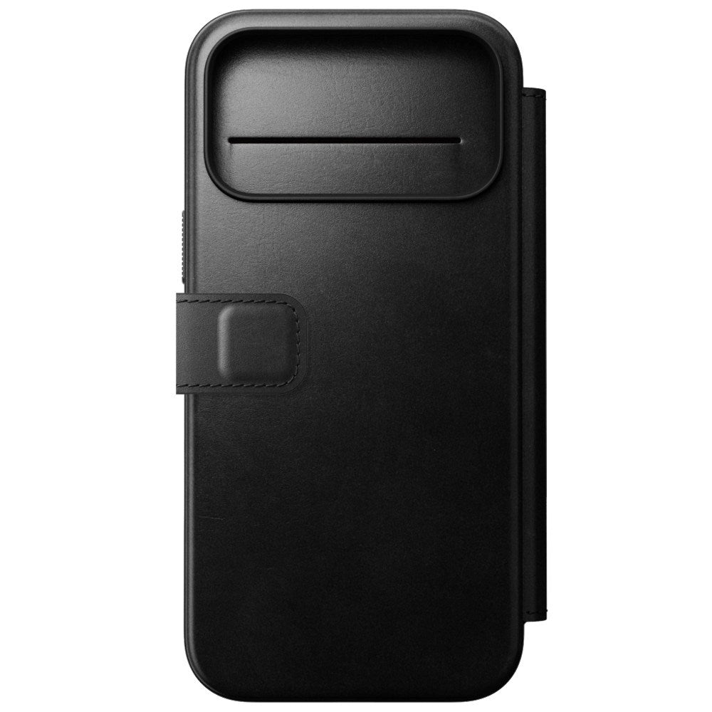 iPhone 18 Pro Nomad Modern Horween Leather Folio Case - MagSafe Kompatibel - Black