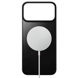 iPhone 18 Pro Max Nomad Magnetic Horween Leather Back Case - MagSafe Kompatibel - Black