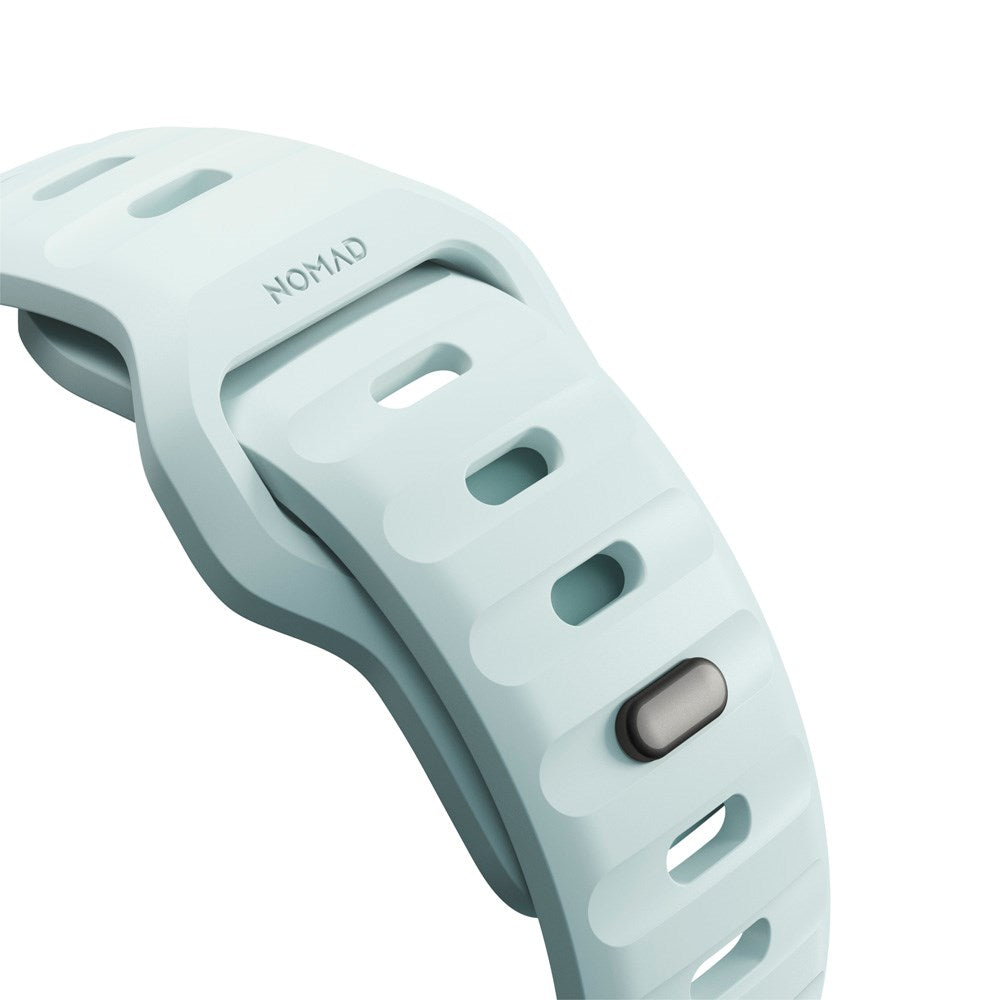 Nomad Apple Watch (38/40/SE/41/42mm) Sport Band Rem - Icy Blue Glow