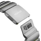 Apple Watch (42 / 44 / SE / 45 / 46 / 49mm) Nomad Stratos Band - Natural Titanium - Volt