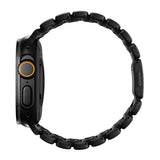 Apple Watch (42 / 44 / SE / 45 / 46 / 49mm) Nomad Stratos Band - Black Titanium - Black