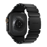 Apple Watch (42 / 44 / SE / 45 / 46 / 49mm) Nomad Stratos Band - Black Titanium - Black