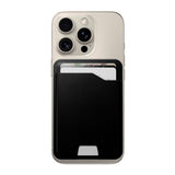 Nomad Ecco Leather Mag Wallet m. Apple Find My - MagSafe Kompatibel - Black