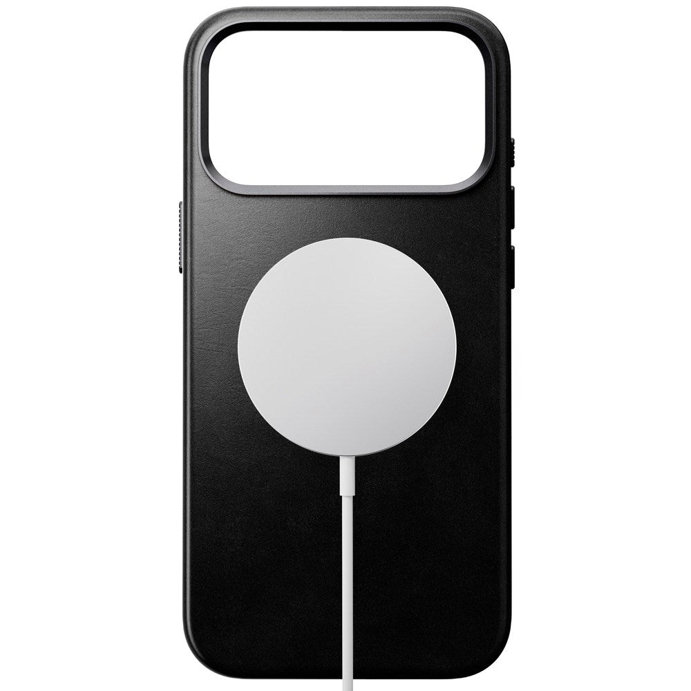 Nomad iPhone 17 Pro Max Traditional Horween Leather Case - MagSafe Kompatibel - Black
