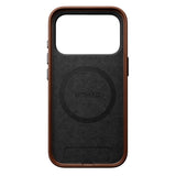 Nomad iPhone 17 Pro Traditional Leather Case - MagSafe Kompatibel - Brown