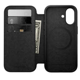 Nomad iPhone 17 Modern Leather Folio Case - MagSafe Kompatibel - Brown