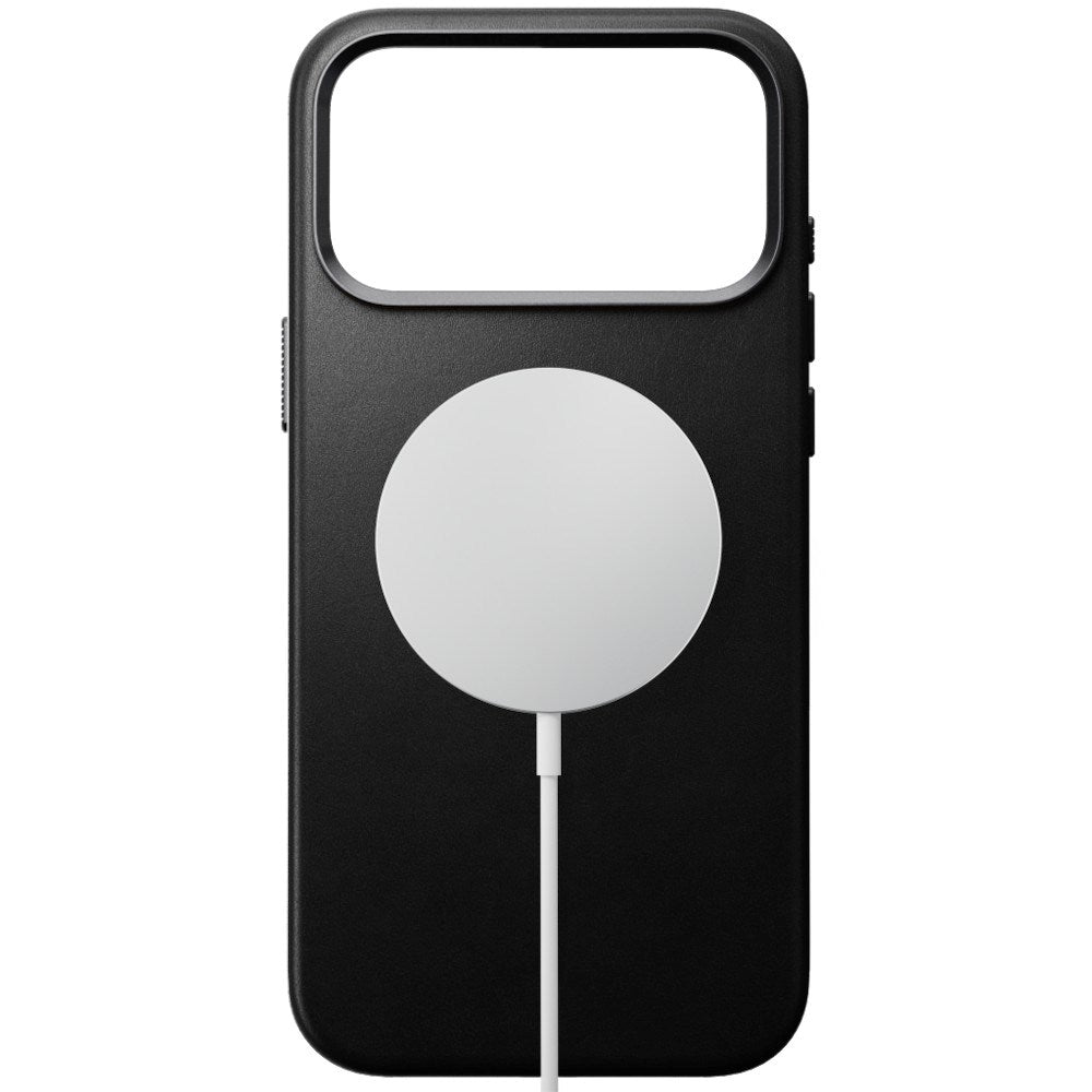 iPhone 18 Pro Nomad Traditional Leather Case - MagSafe Kompatibel - Black