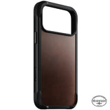 iPhone 18 Pro Nomad Rugged Horween Leather Case - MagSafe Kompatibel - Rustic Brown