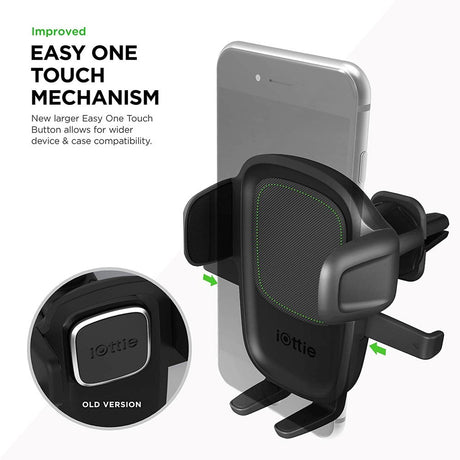 iOttie Easy-One-Touch 5 Mobilholder til Luftventilasjon - Svart