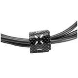 Fixed USB-A til USB-C Kabel 1m - Svart