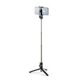 Fixed Snap Lite 2-i-1 Stativ & Selfiestang med Bluetooth-Utløserknapp – Svart