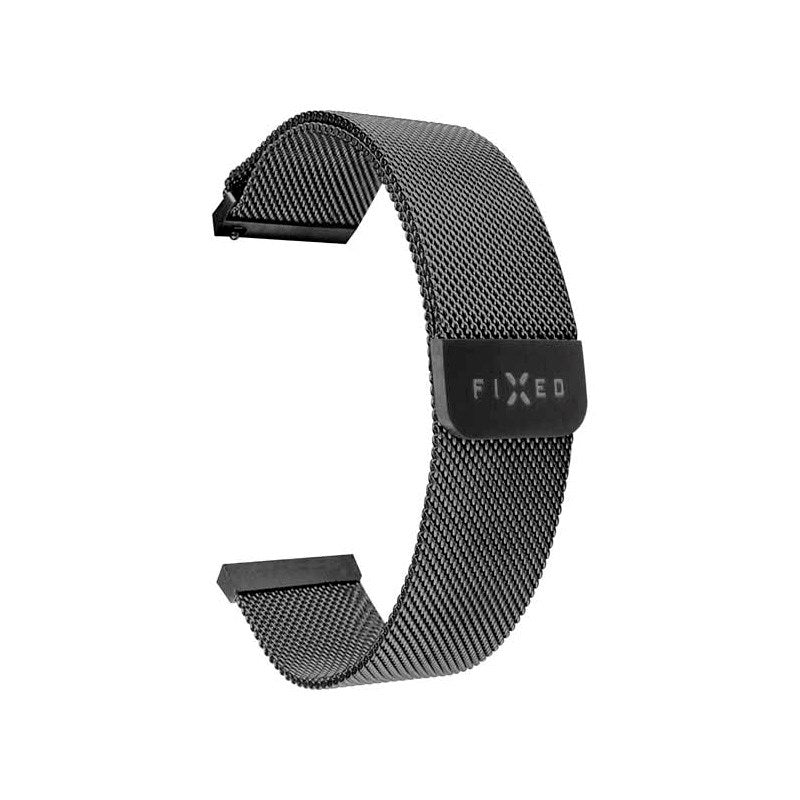 Fixed Universell Smartwatch Mesh Metall Rem (22mm) - Svart