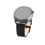 Fixed Universal Smartwatch Ekte Skinn Rem (20mm) - Svart