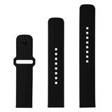 Fixed Universal Smartwatch Sporty Silikon Rem (20mm) - Svart