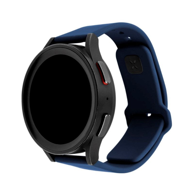 Fixed Universal Smartwatch Sporty Silikon Rem (20mm) - Blå