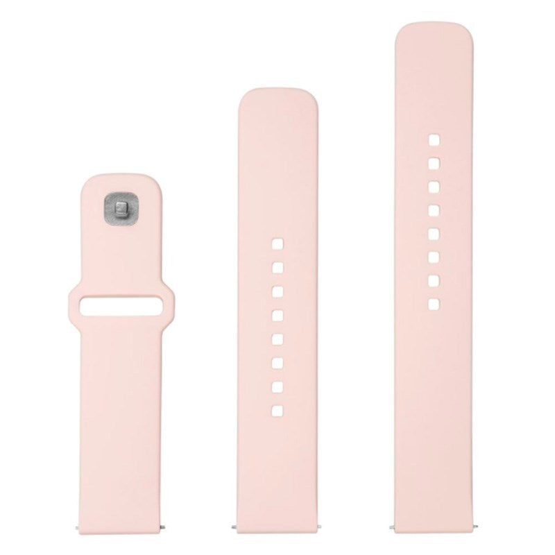 Fixed Universal Smartwatch Sporty Silikon Rem (20mm) - Rosa