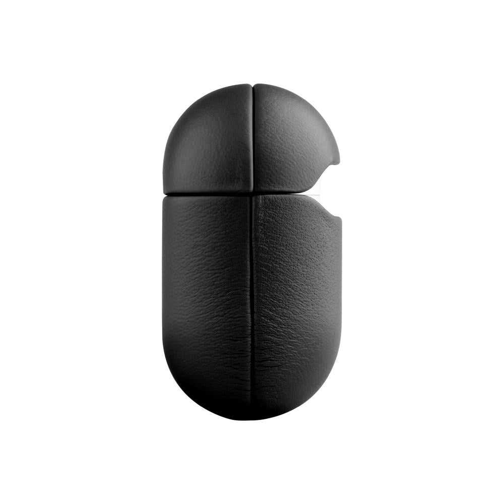 Fixed Apple AirPods (4. gen.) Ekte Skinn Deksel - Svart